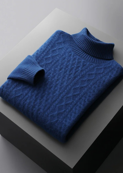 Pure Extra-Fine Merino Wool Wintertime Rollneck | Castielli