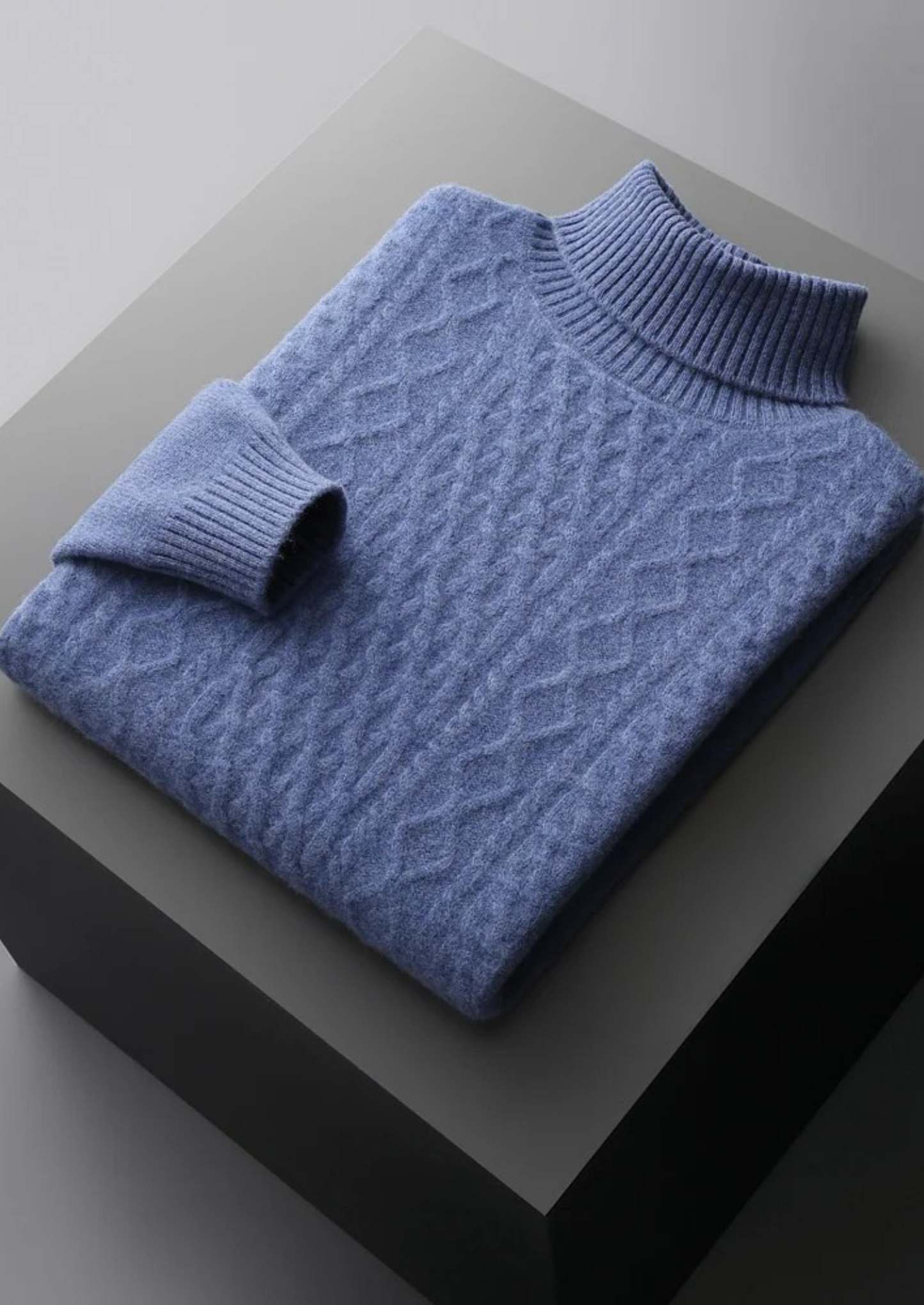 Pure Extra-Fine Merino Wool Wintertime Rollneck | Castielli