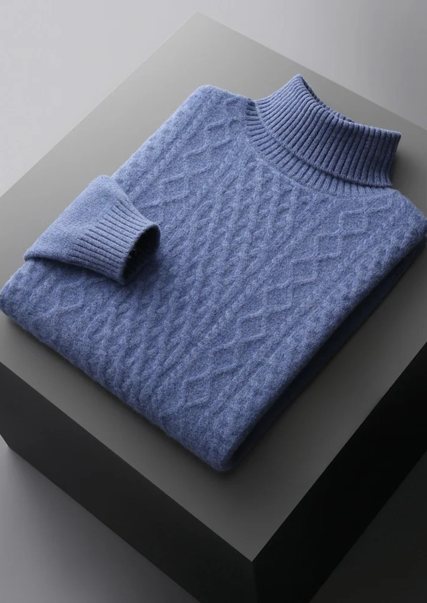 Pure Extra-Fine Merino Wool Wintertime Rollneck | Castielli