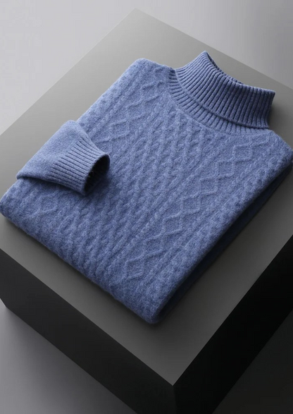 Pure Extra-Fine Merino Wool Wintertime Rollneck | Castielli
