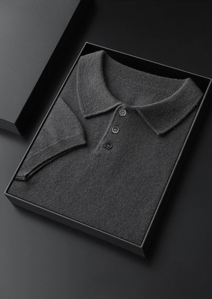 Premium Cashmere Classic Polo Shirt | Castielli