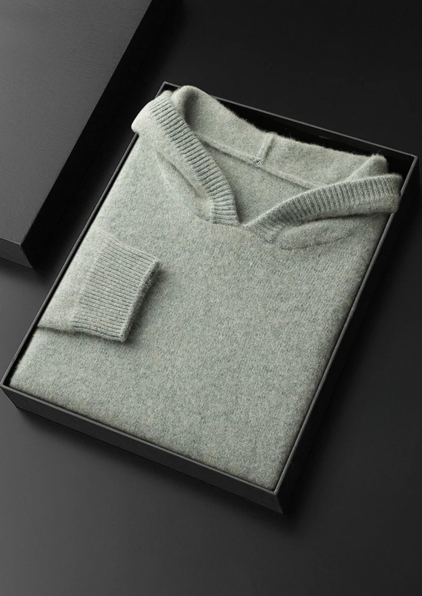 Premium Cashmere Leisure Hoodie | Castielli