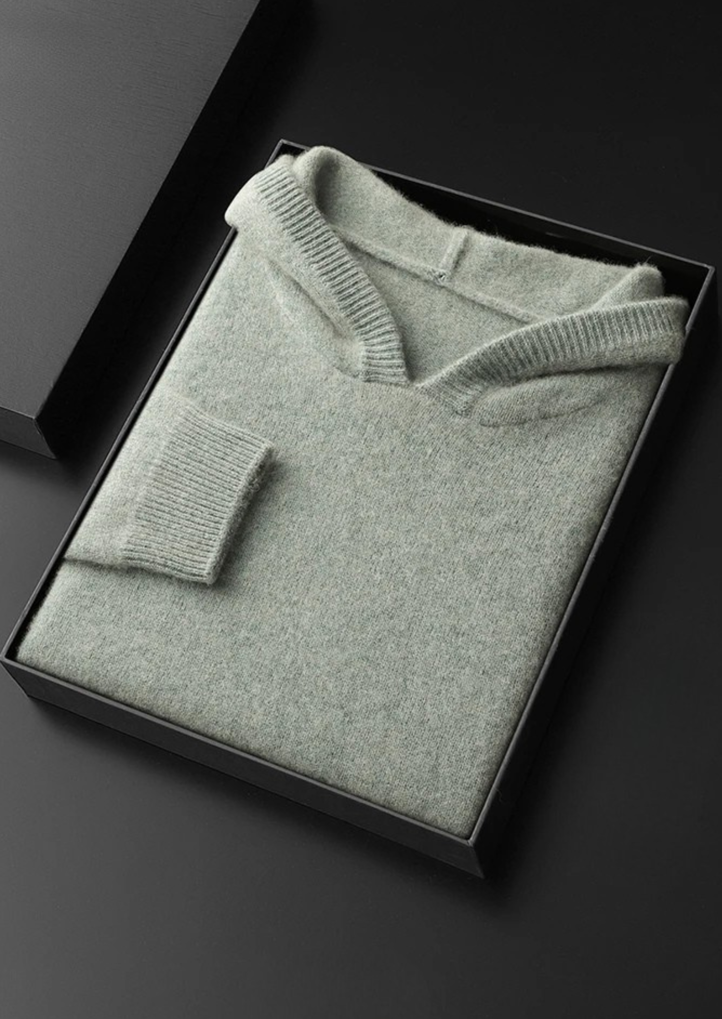 Premium Cashmere Leisure Hoodie | Castielli