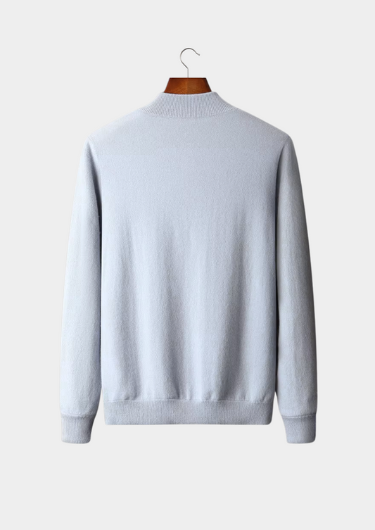 Pure Extra-Fine Merino Wool Zip Cardigan | Castielli