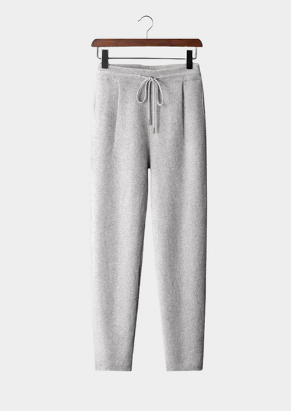 Premium Cashmere Pleated Trousers | Castielli