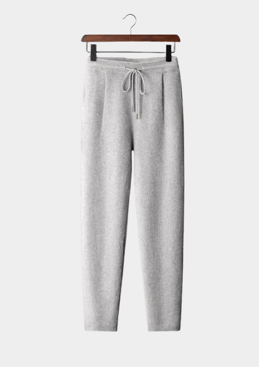 Premium Cashmere Pleated Trousers | Castielli