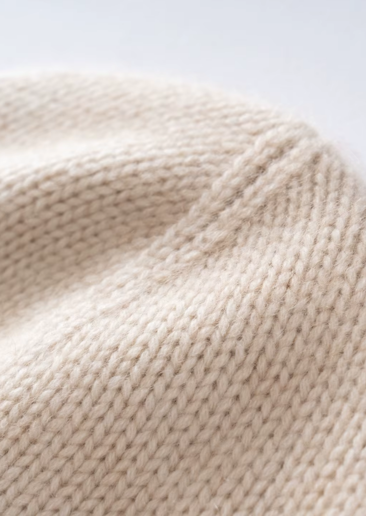 Sand Cashmere Wintertime Beanie | Castielli