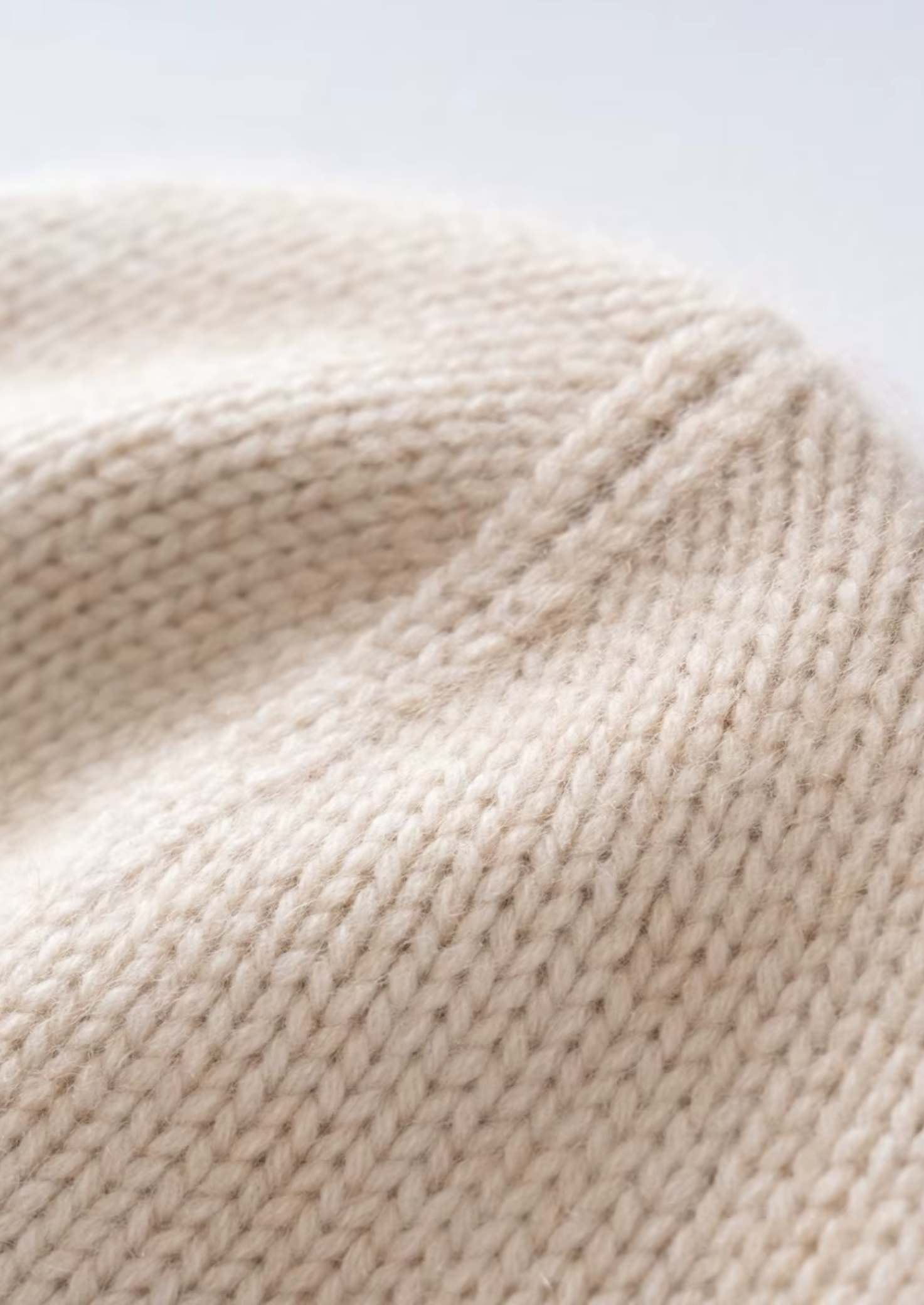 Sand Cashmere Wintertime Beanie | Castielli