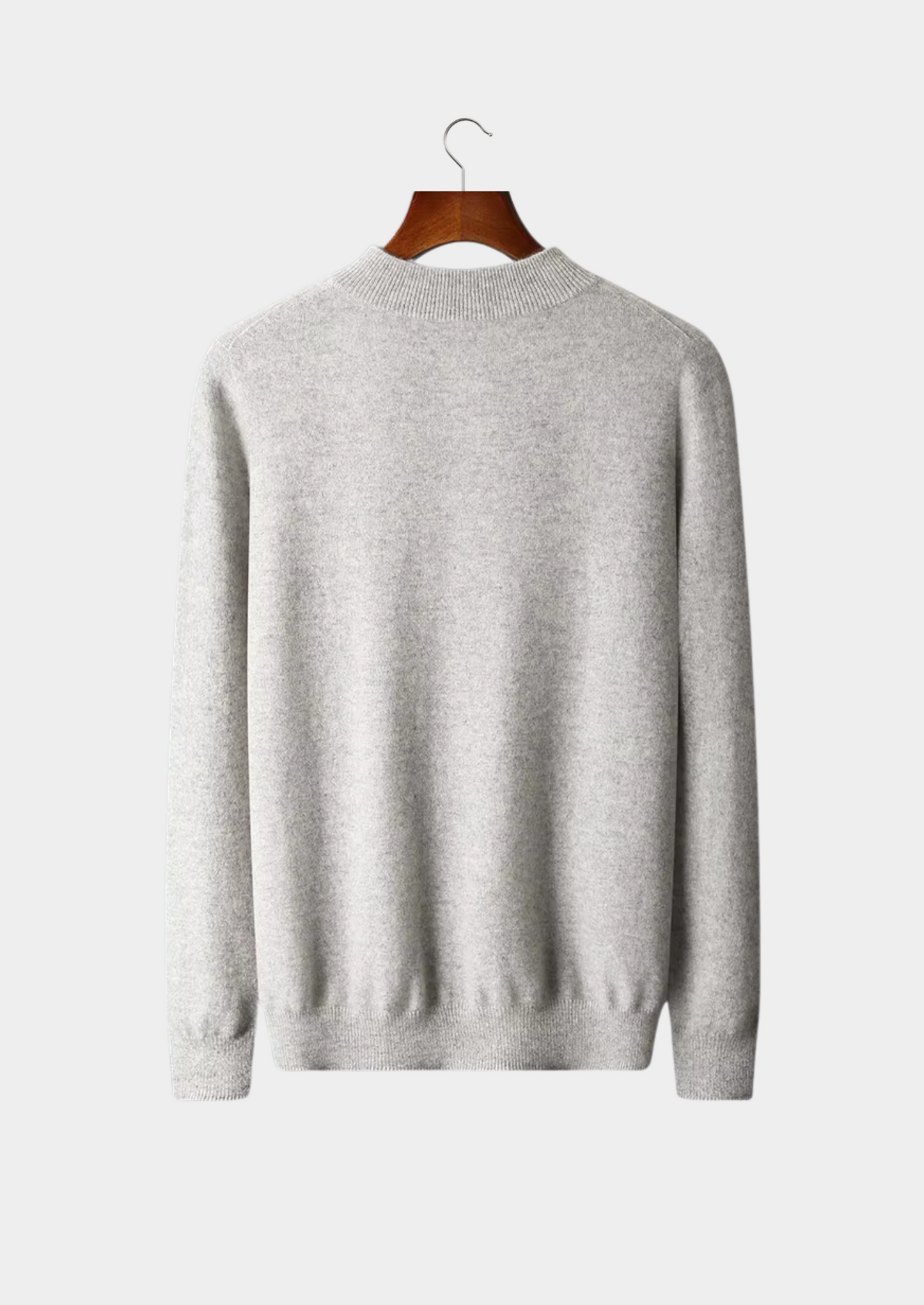 Pure Extra-Fine Merino Wool Classic Mockneck | Castielli