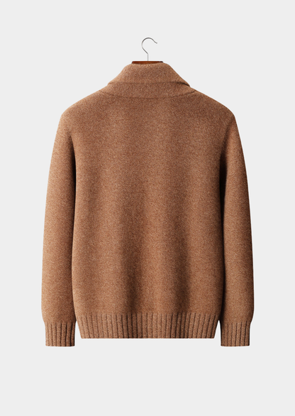 Pure Cashmere Shawl Collar Cardigan | Castielli