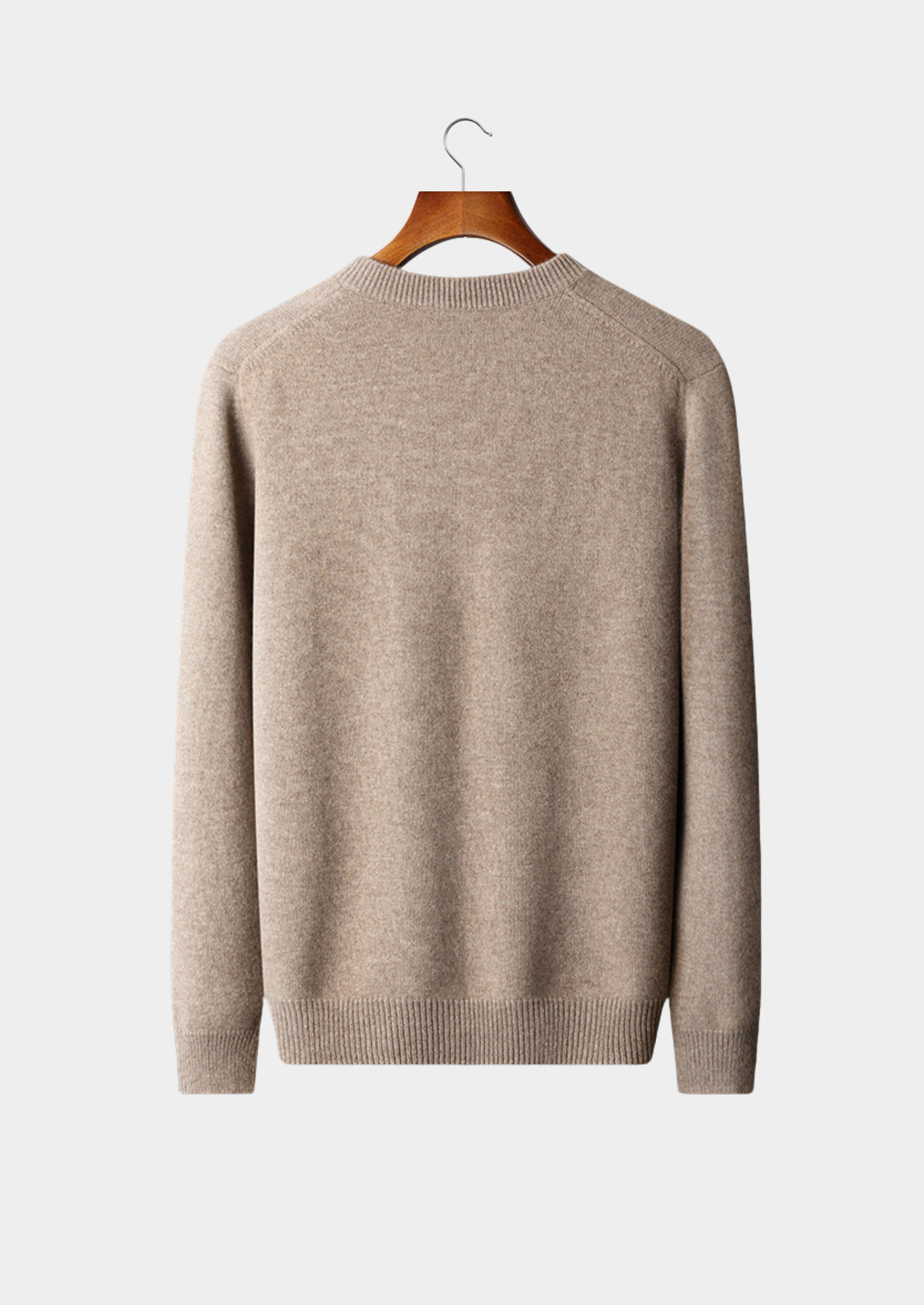 Pure Cashmere Essential V-Neck Sweater | Castielli