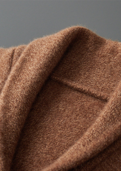Pure Cashmere Shawl Collar Cardigan | Castielli