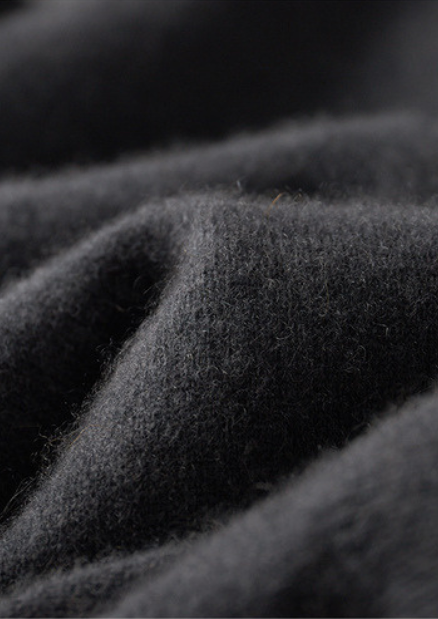 Pure Cashmere Dark Gray Dual Zip Cardigan | Castielli