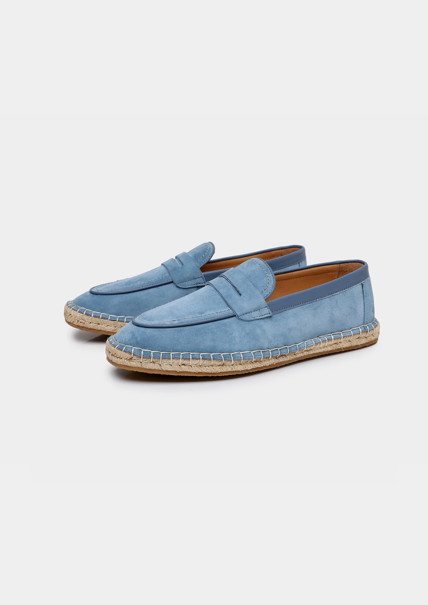 Penny Seaside Espadrilles - Light Blue | Castielli