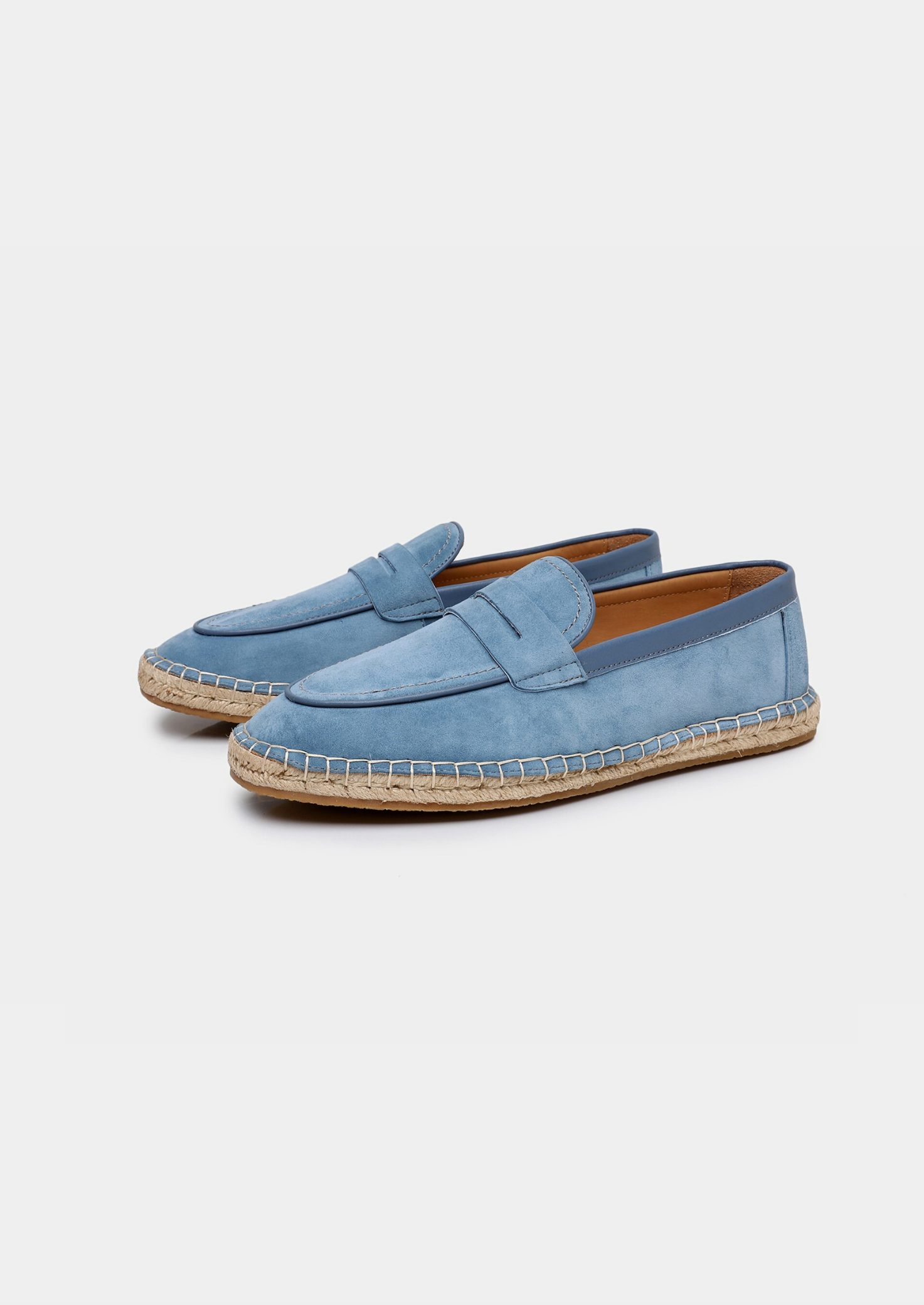 Penny Seaside Espadrilles - Light Blue | Castielli
