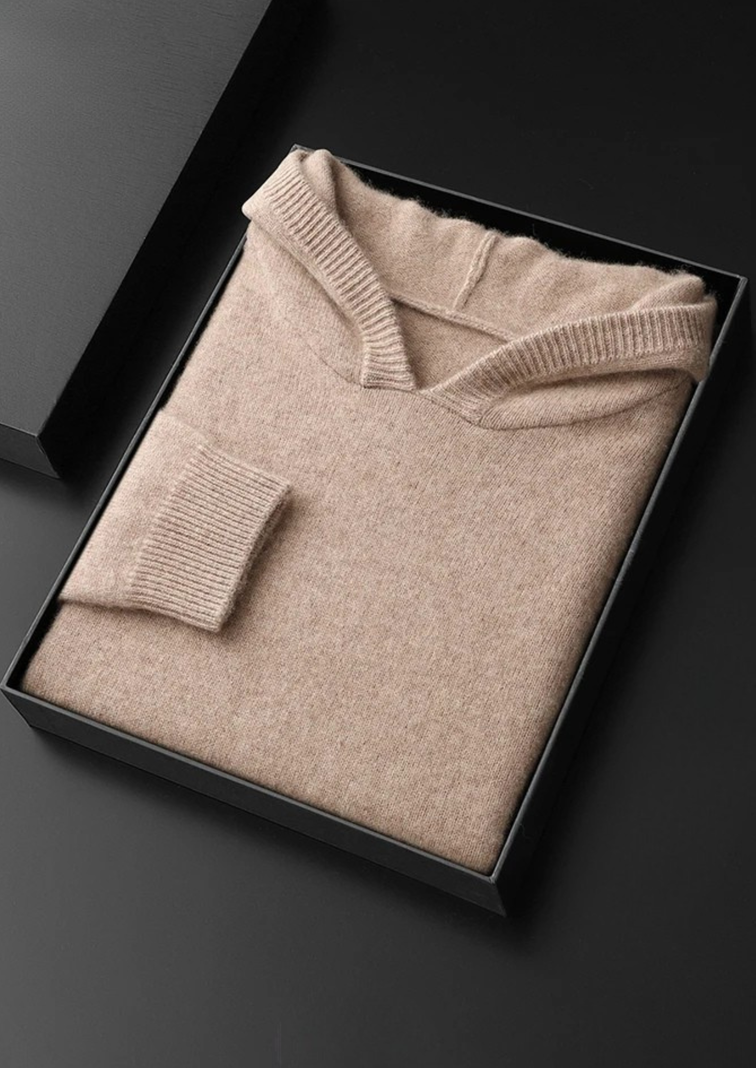 Premium Cashmere Leisure Hoodie | Castielli