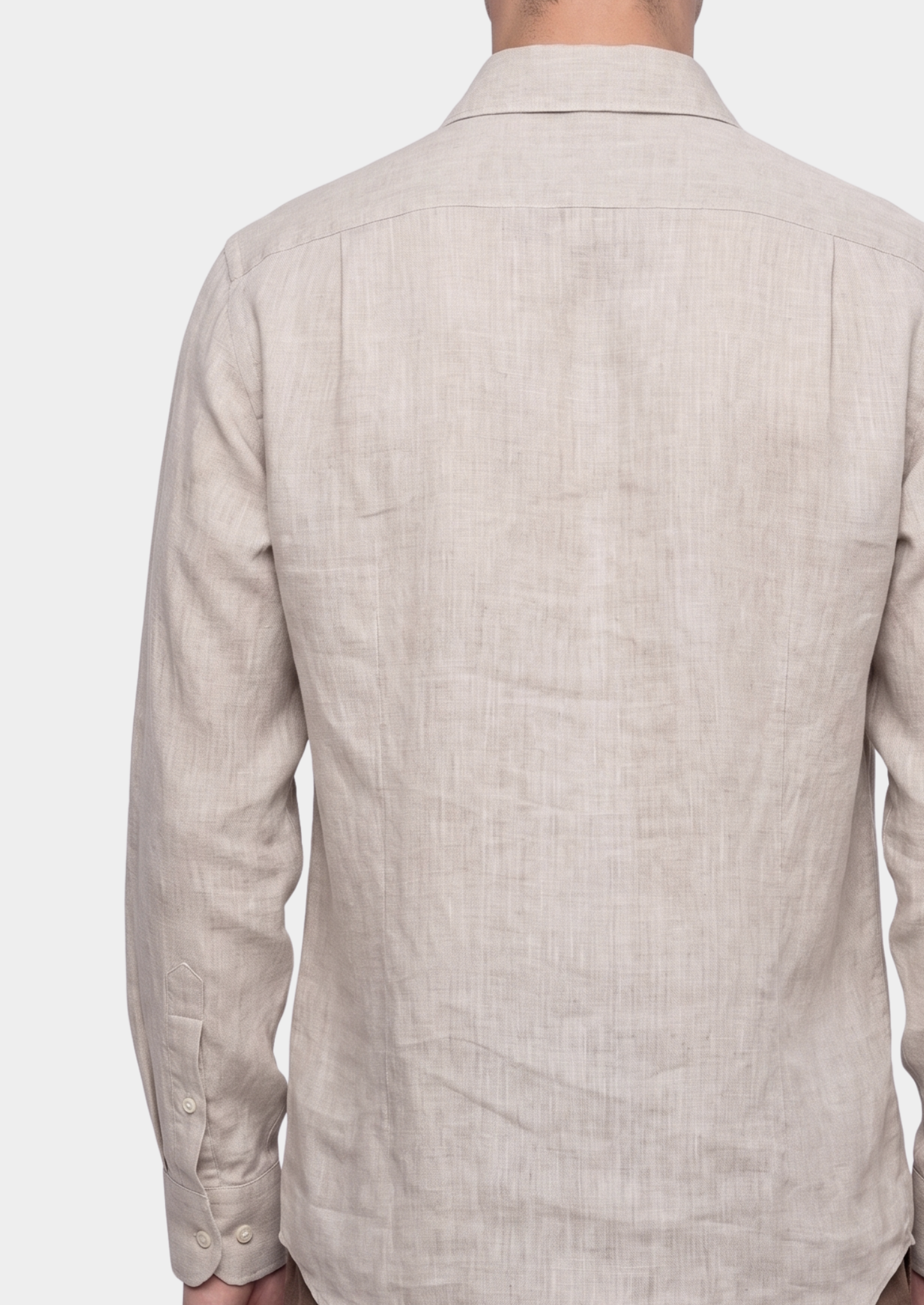 Amalfi Coastal Shirt - Light Beige | Castielli