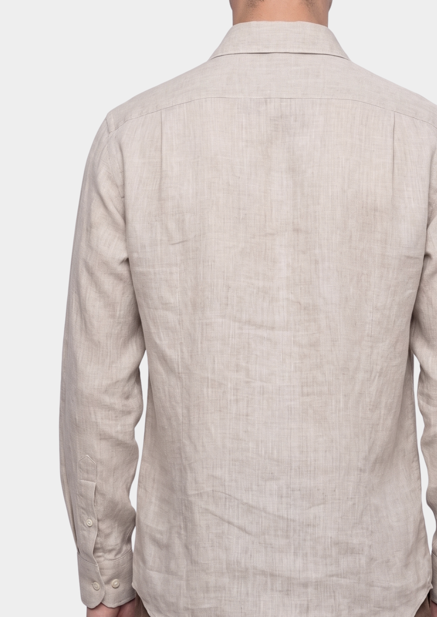Amalfi Coastal Shirt - Light Beige | Castielli