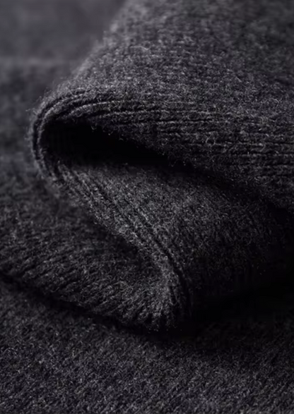 Pure Extra-Fine Merino Wool Ribbed Polo Cardigan | Castielli