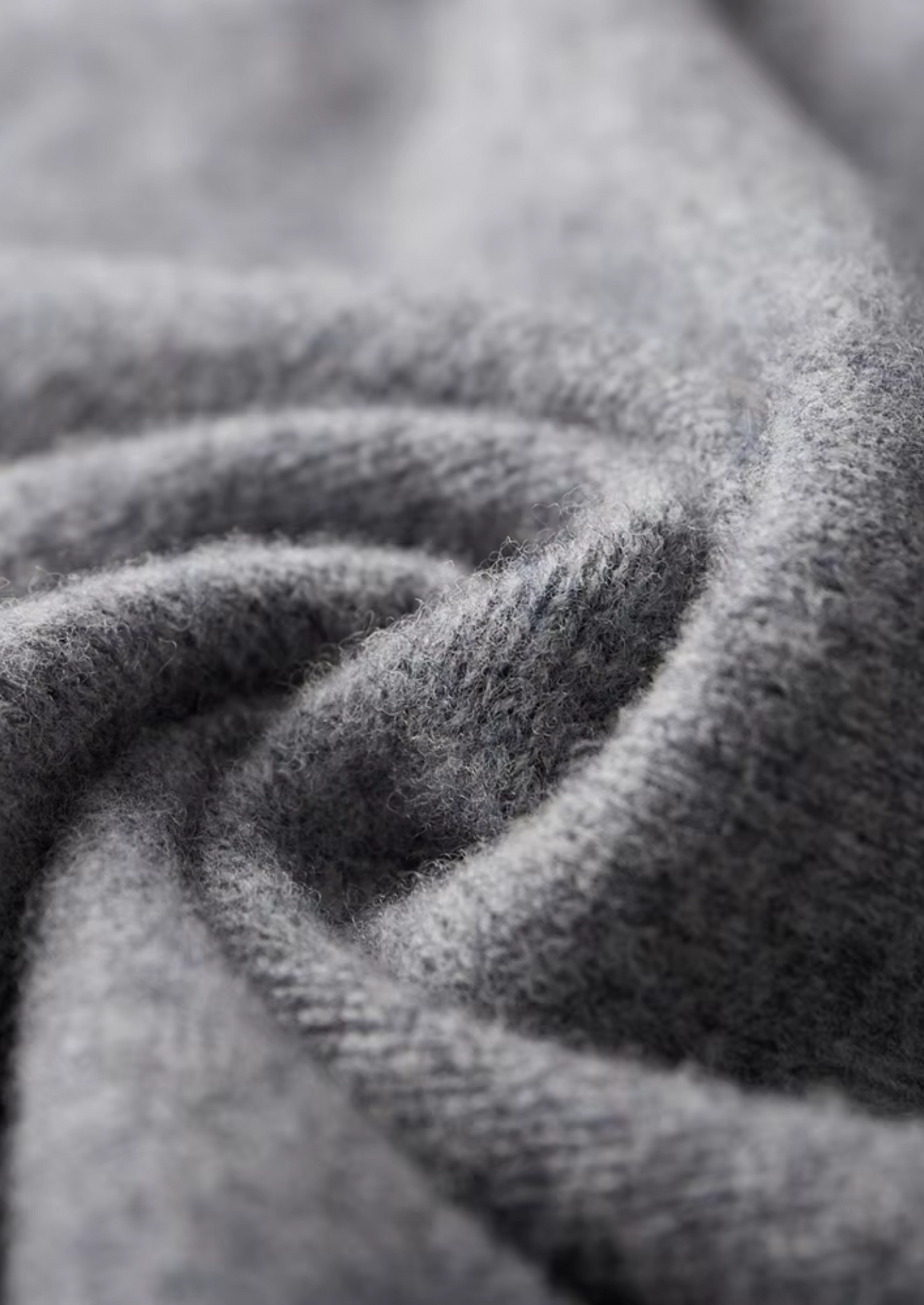 Pure Extra-Fine Merino Wool Two-Tone Zip Cardigan | Castielli