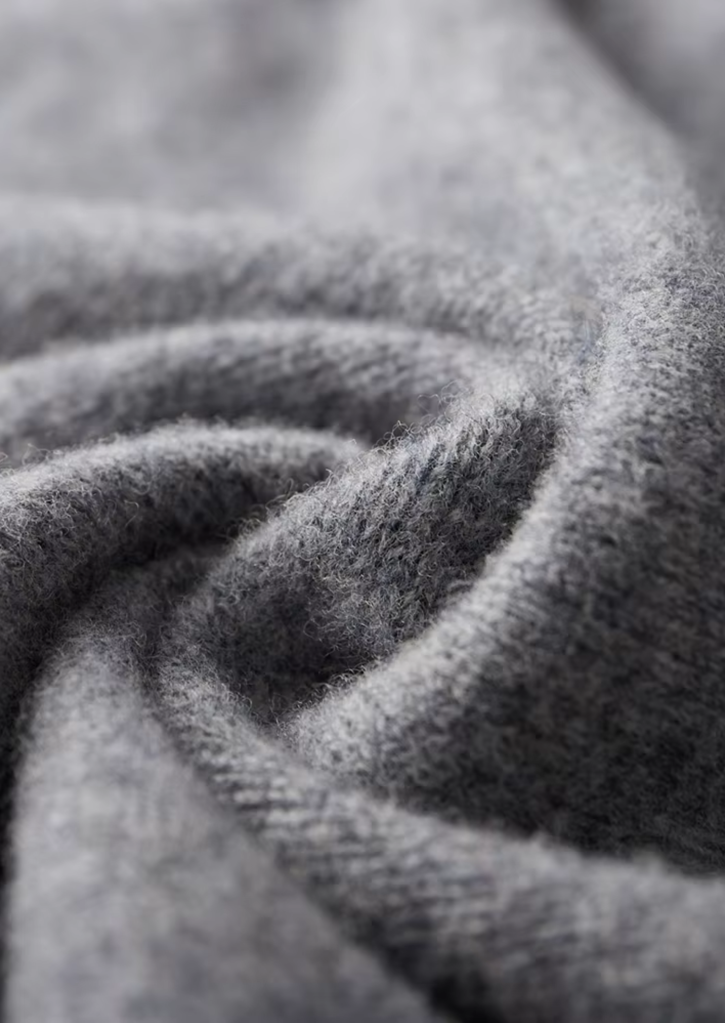 Pure Extra-Fine Merino Wool Two-Tone Zip Cardigan | Castielli