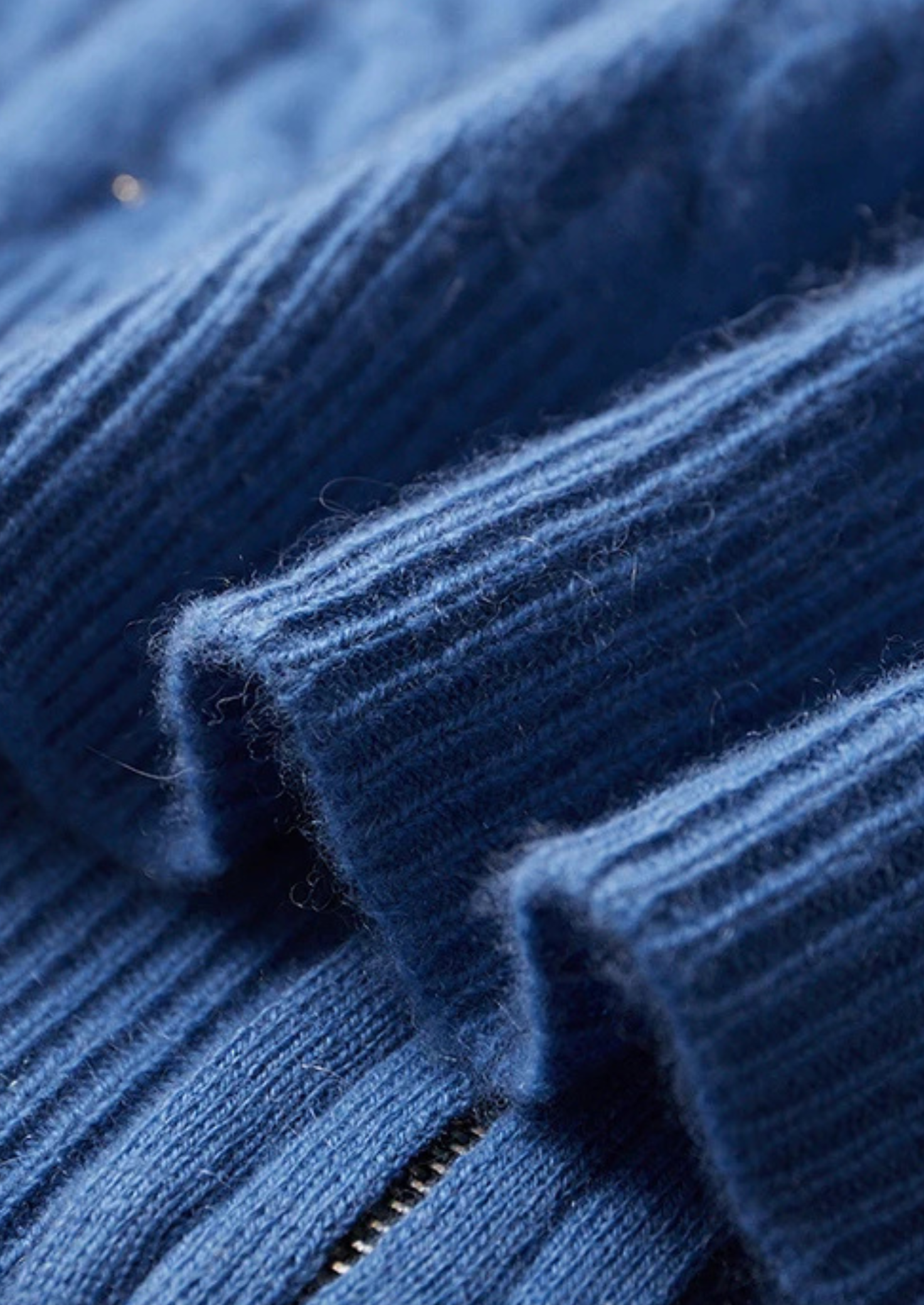 Premium Cashmere Cable Knit Zipper Hoodie | Castielli