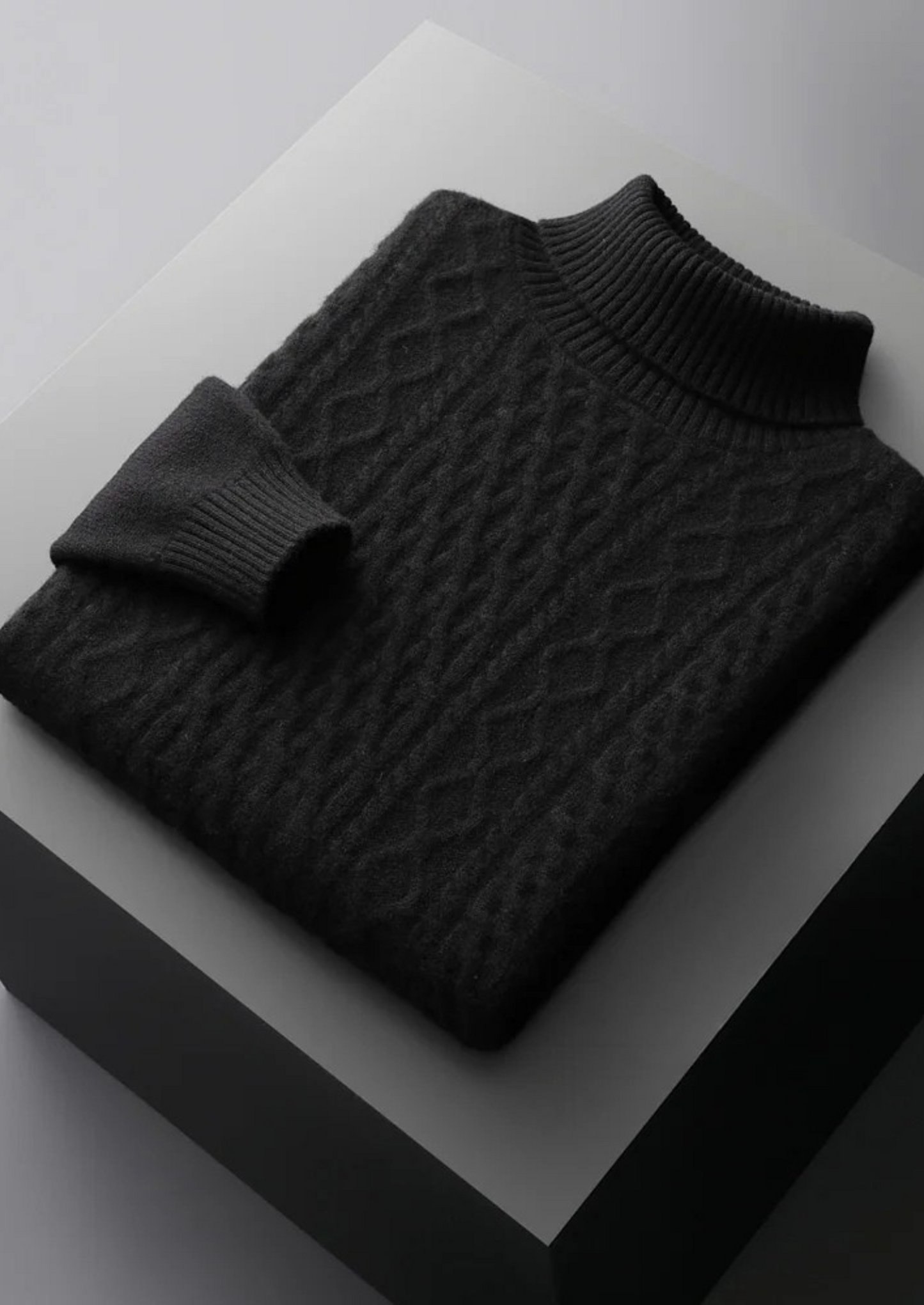 Pure Extra-Fine Merino Wool Wintertime Rollneck | Castielli
