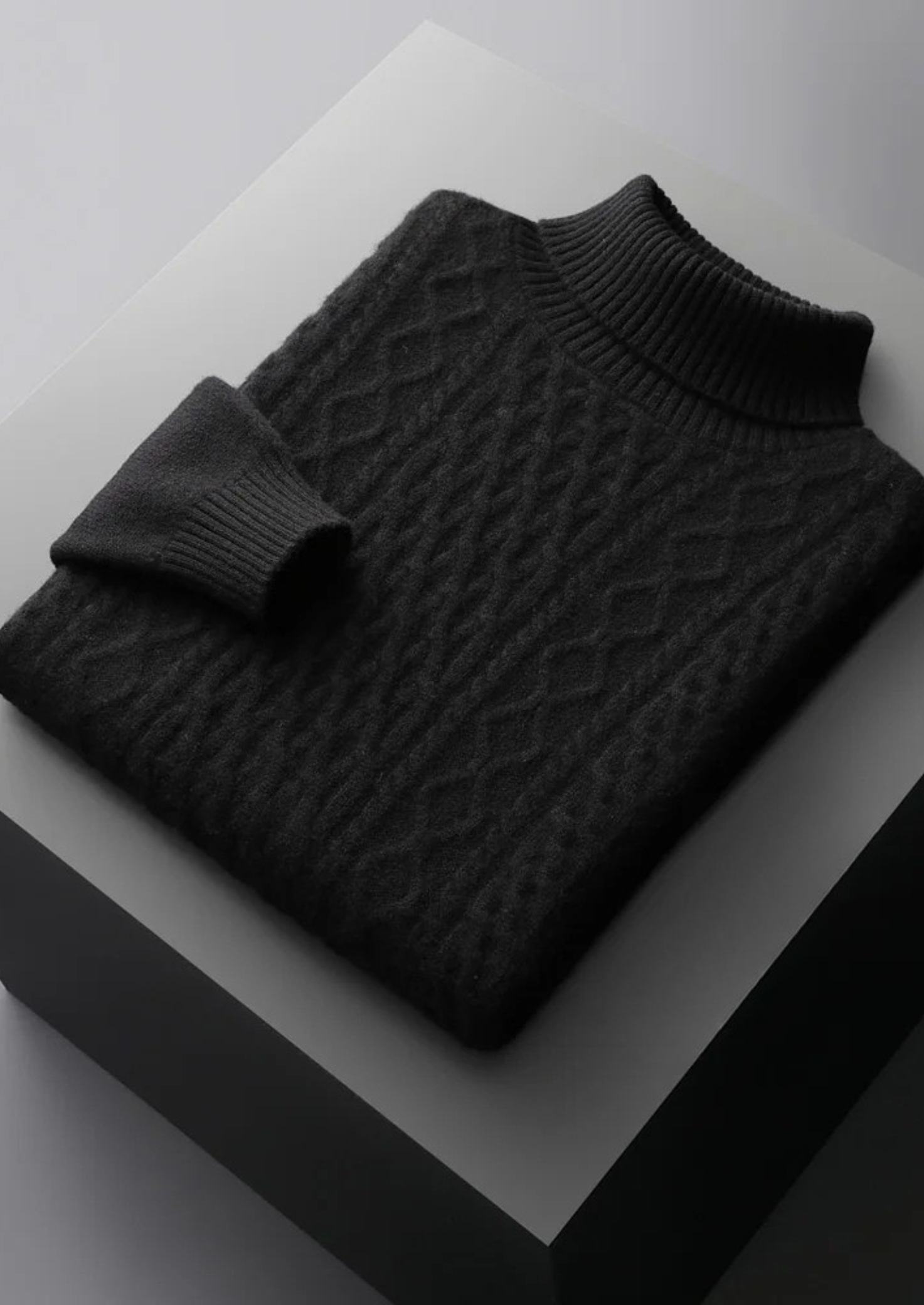Pure Extra-Fine Merino Wool Wintertime Rollneck | Castielli