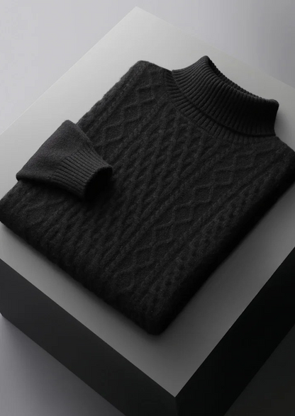 Pure Extra-Fine Merino Wool Wintertime Rollneck | Castielli