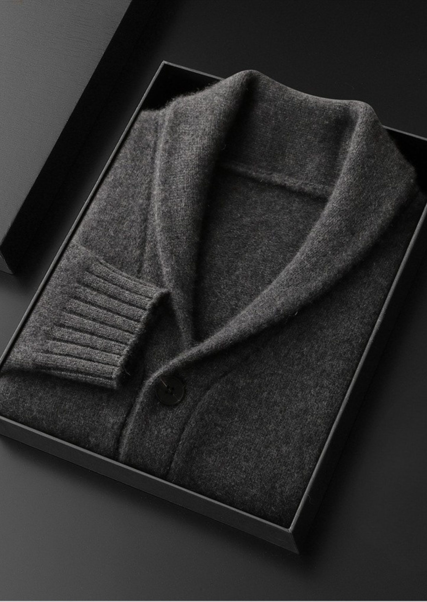 Pure Cashmere Shawl Collar Cardigan | Castielli