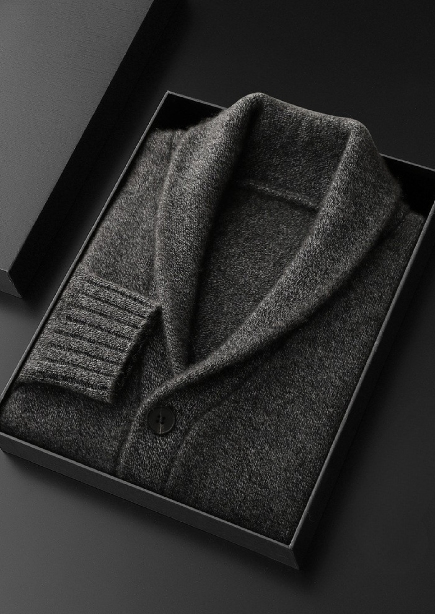 Pure Cashmere Shawl Collar Cardigan | Castielli