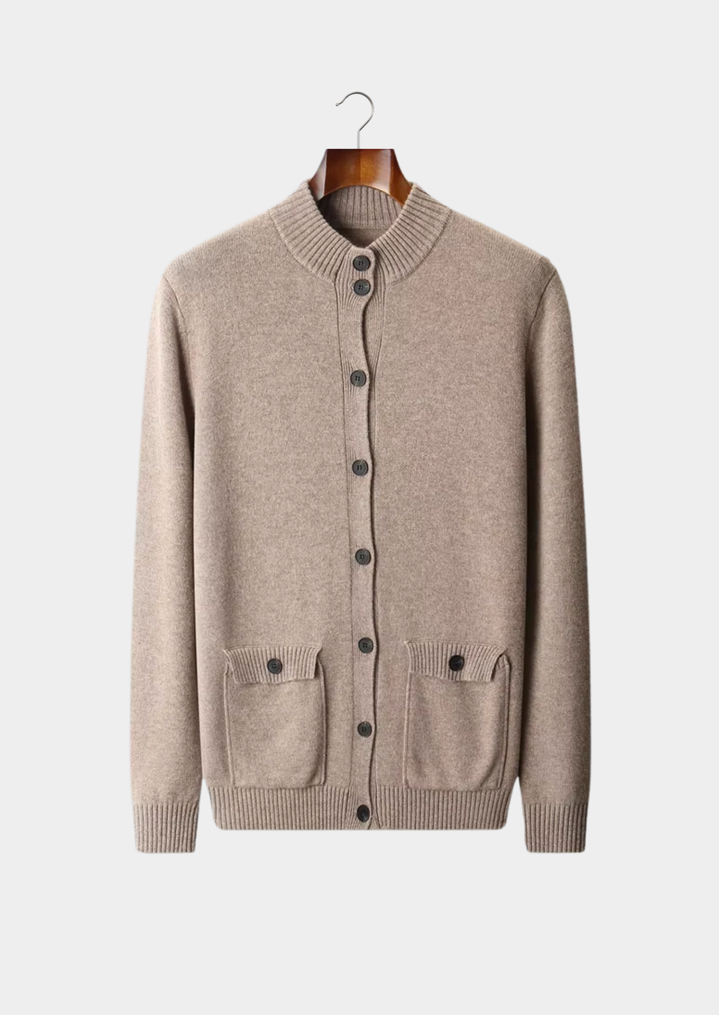 Pure Extra-Fine Merino Wool Button Cardigan | Castielli