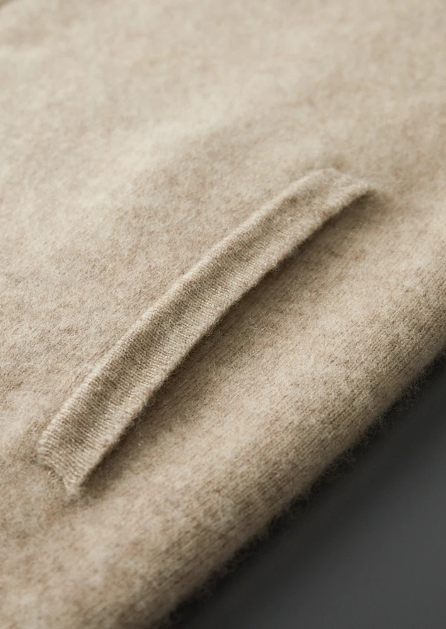 Premium Cashmere Sand Denis Leisure Set | Castielli