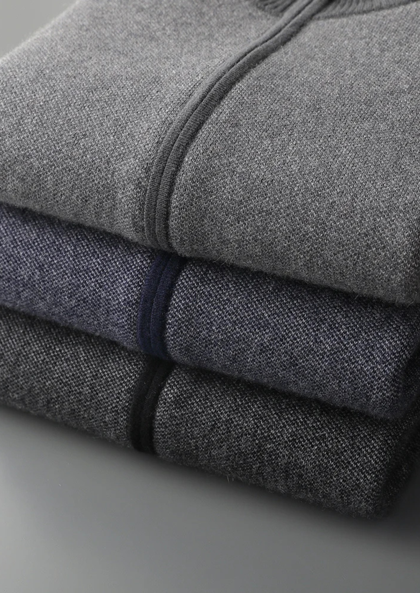 Premium Cashmere Jacquard Zip Cardigan | Castielli