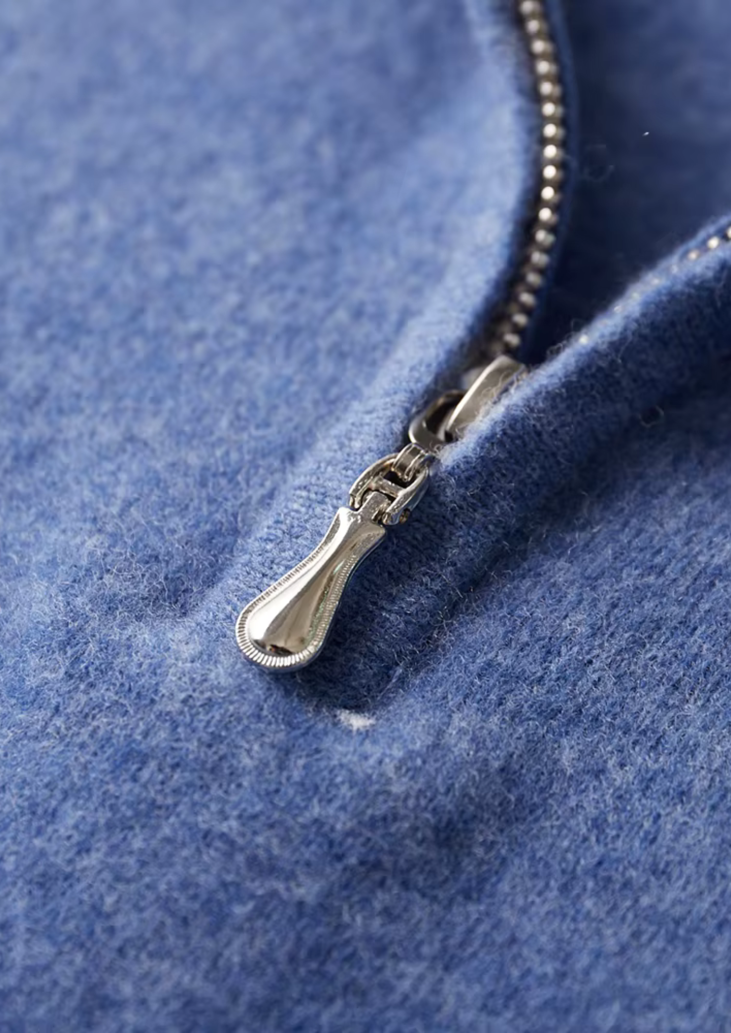 Pure Extra-Fine Merino Wool Half Zip Polo | Castielli