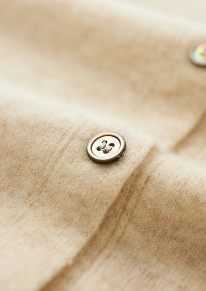 Pure Extra-Fine Merino Wool Polo Cardigan | Castielli