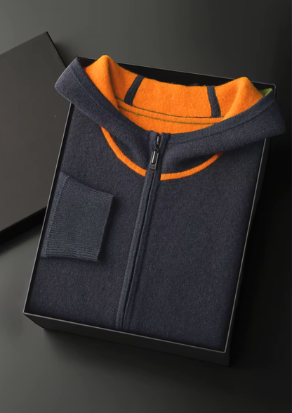 Premium Cashmere Deep Gray Milano Leisure Set | Castielli