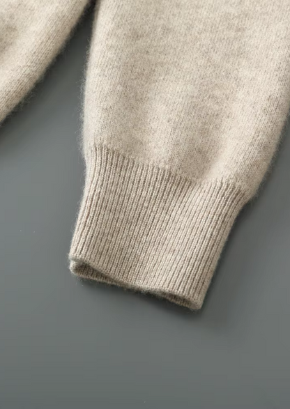 Pure Extra-Fine Merino Wool V-Neck Cardigan | Castielli