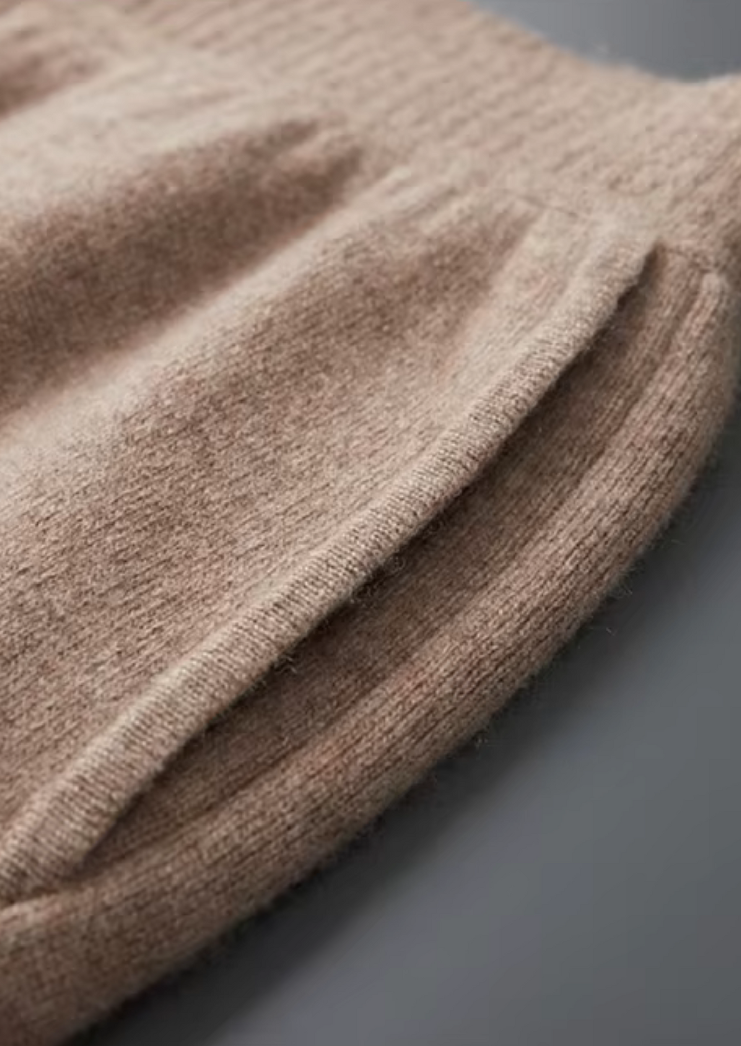 Premium Cashmere Straight Trousers | Castielli