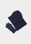 Pure Extra-Fine Merino Wool Wintertime Essentials - Navy Blue