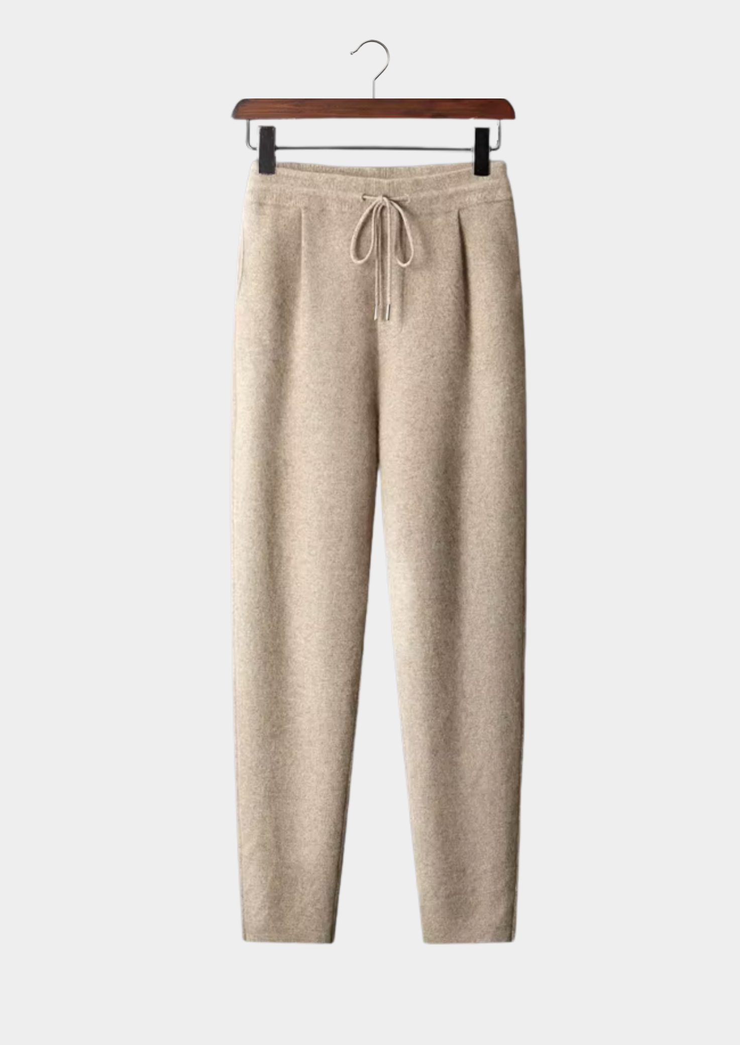 Premium Cashmere Pleated Trousers | Castielli