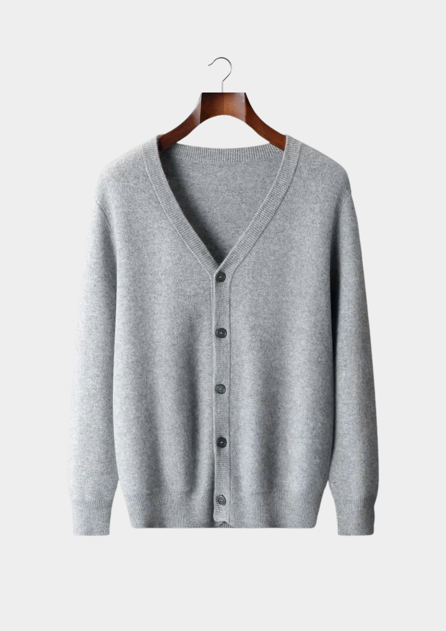 Pure Extra-Fine Merino Wool Essential Cardigan | Castielli