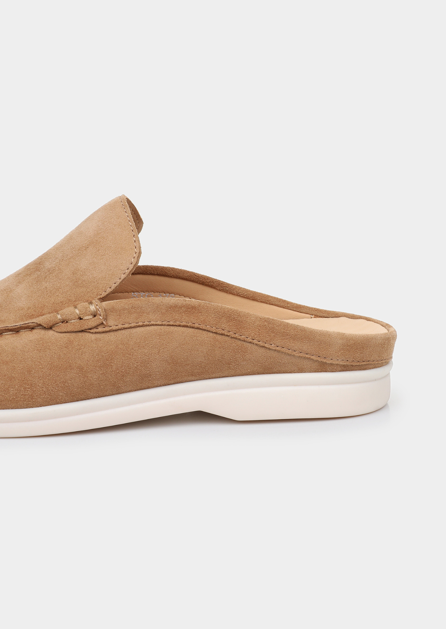 Caramel Marina Suede Slipper | Castielli