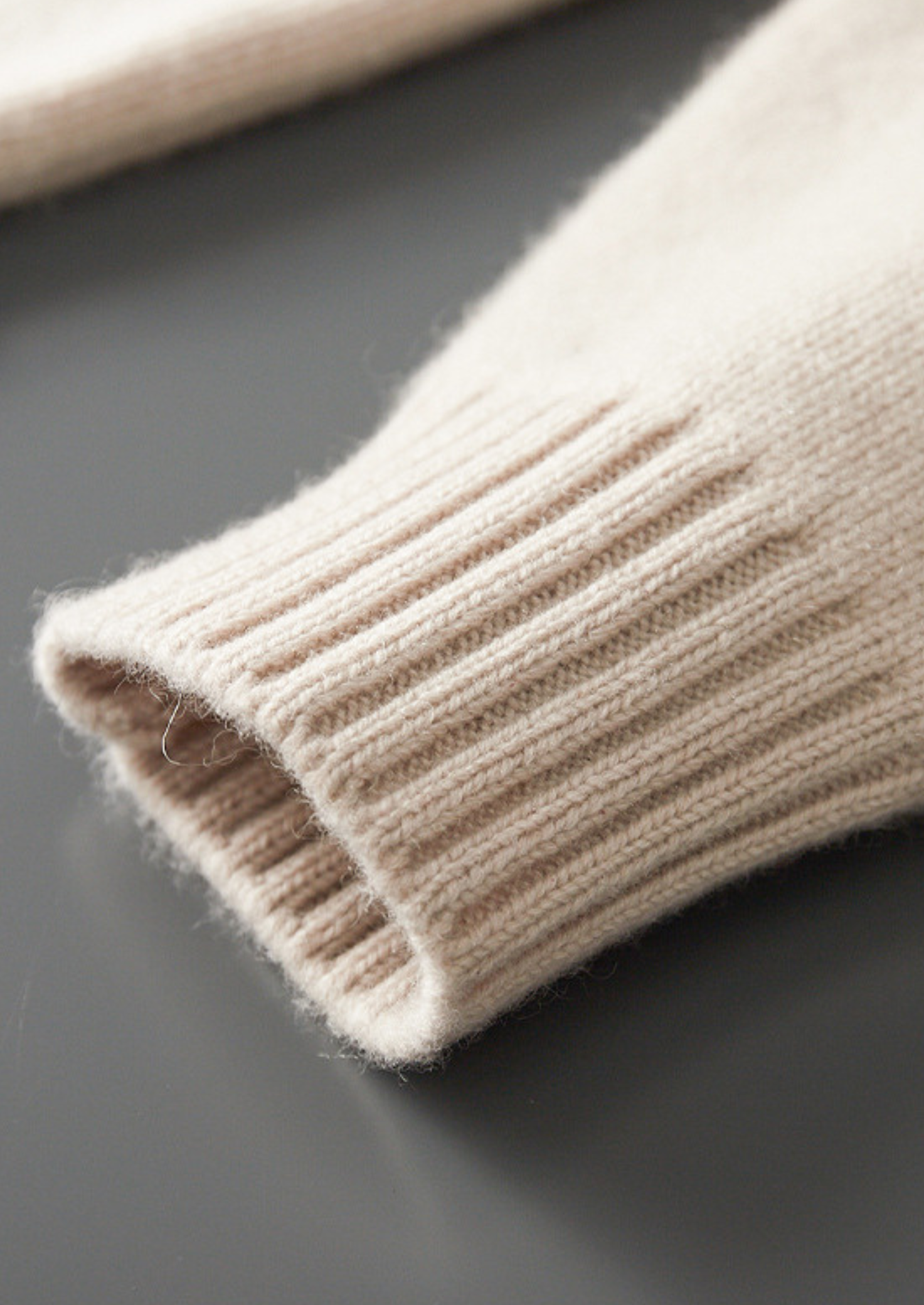 Pure Cashmere Off White Half Zip Sweater | Castielli