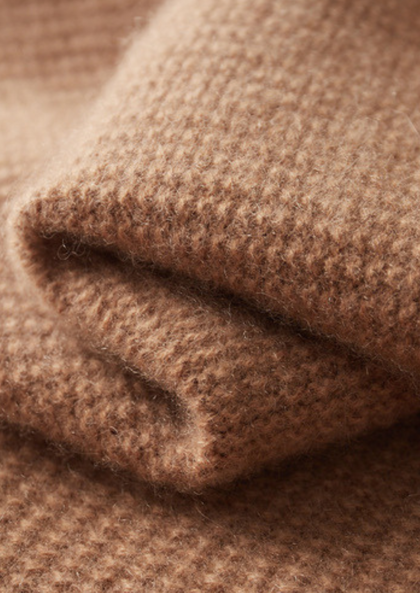 Pure Cashmere Mustard Ribbed Zip Cardigan | Castielli