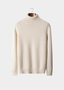Pure Cashmere Ivory Essential Rollneck