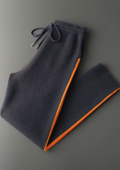 Premium Cashmere Deep Gray Milano Leisure Set | Castielli