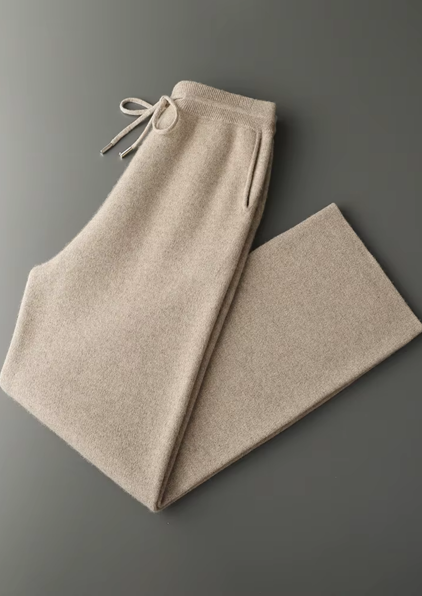 Premium Cashmere Relaxed Trousers | Castielli