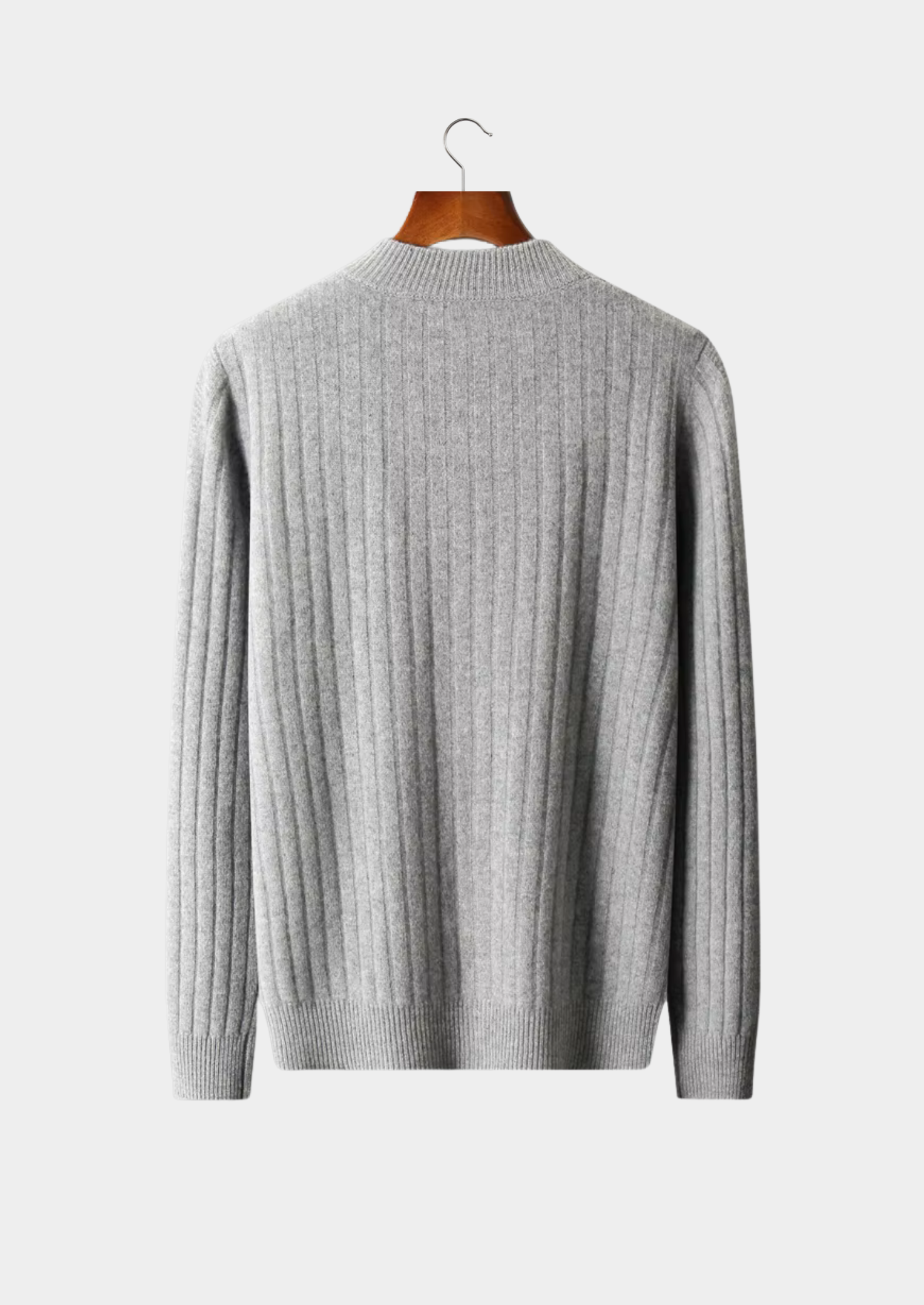 Pure Extra-Fine Merino Wool Patterned Zip Cardigan | Castielli