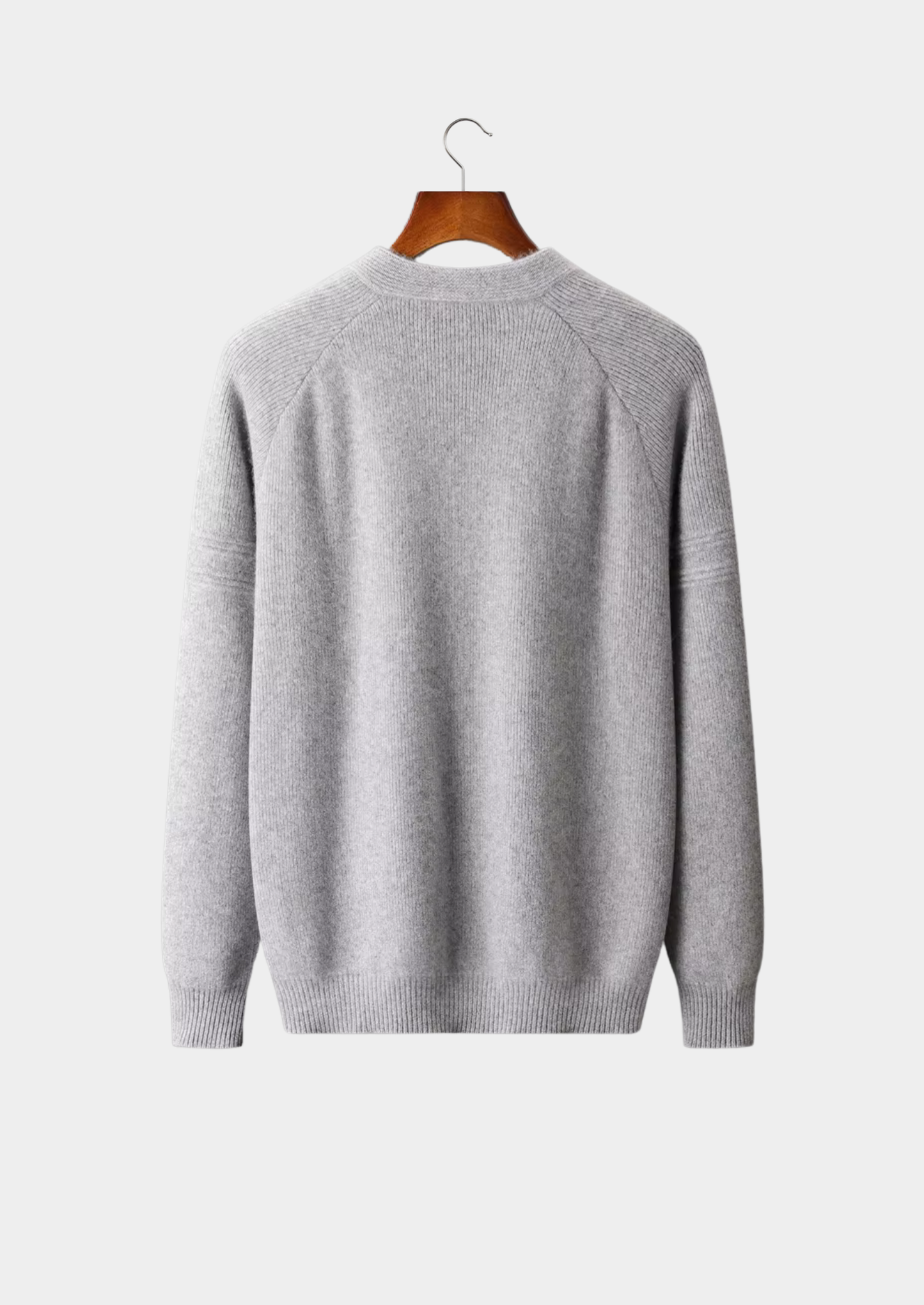 Pure Extra-Fine Merino Wool Ribbed Zip Cardigan | Castielli